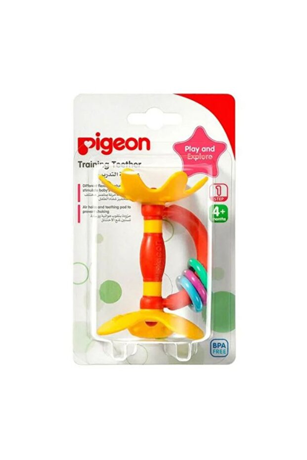 BPA-Free Training Teether Step 1, 4+ Months, Multicolour