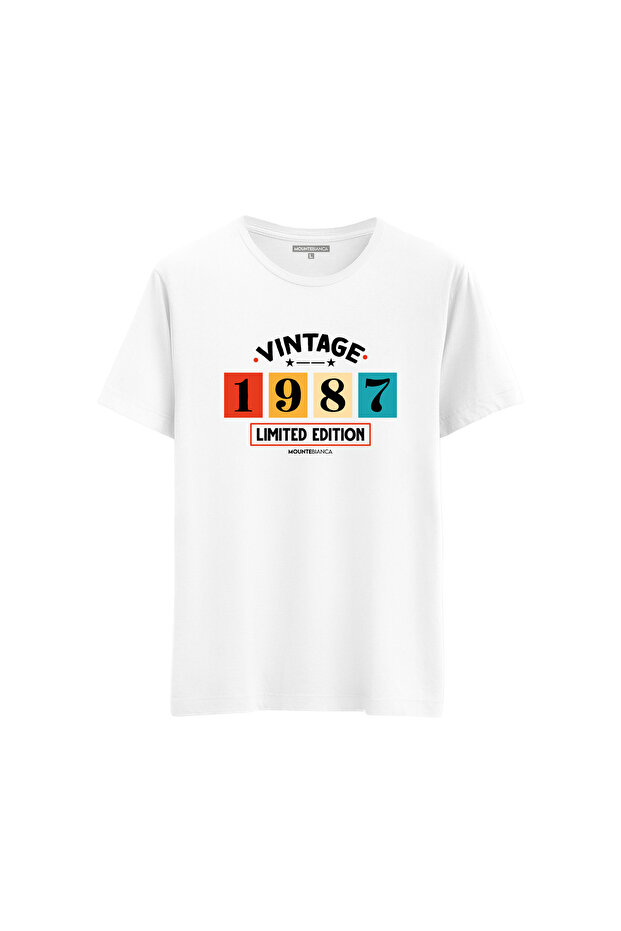 للجنسين خمر 1987 - تي شيرت عادي