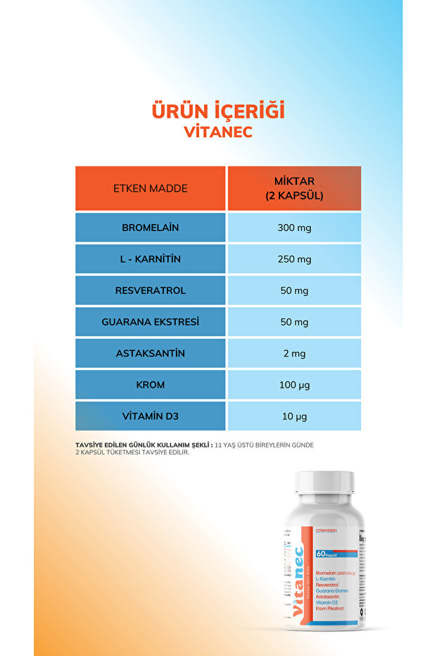 BROMELAİN 60 KAPSÜL - 2