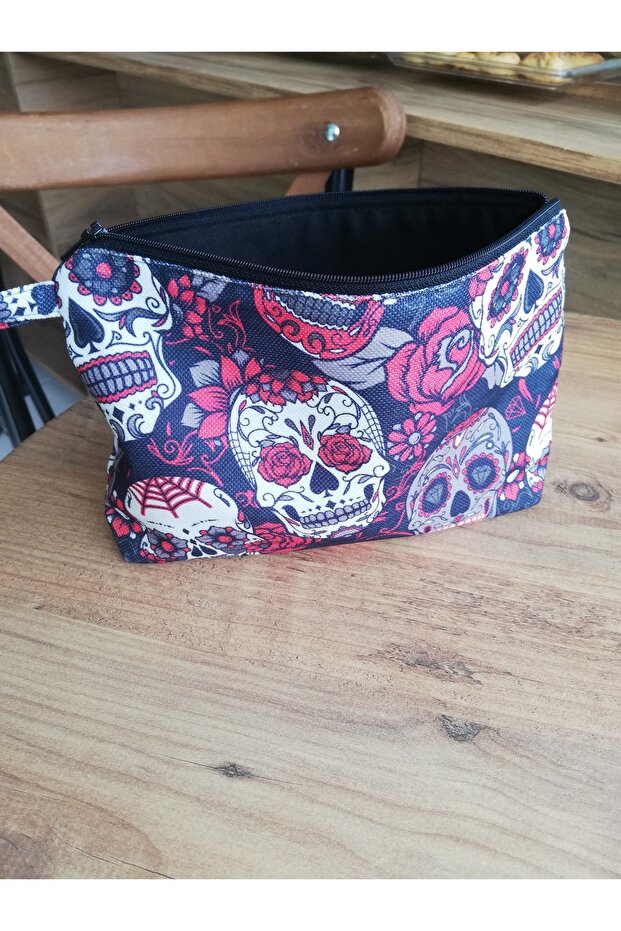 حقيبة مكياج/يد/هدية/قابض منقوشة - 3