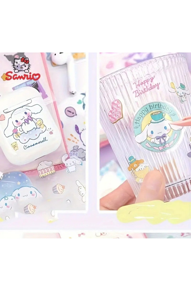 25 Pieces 125 Pieces Transparent Cinnamaroll Sticker Set Sanrio