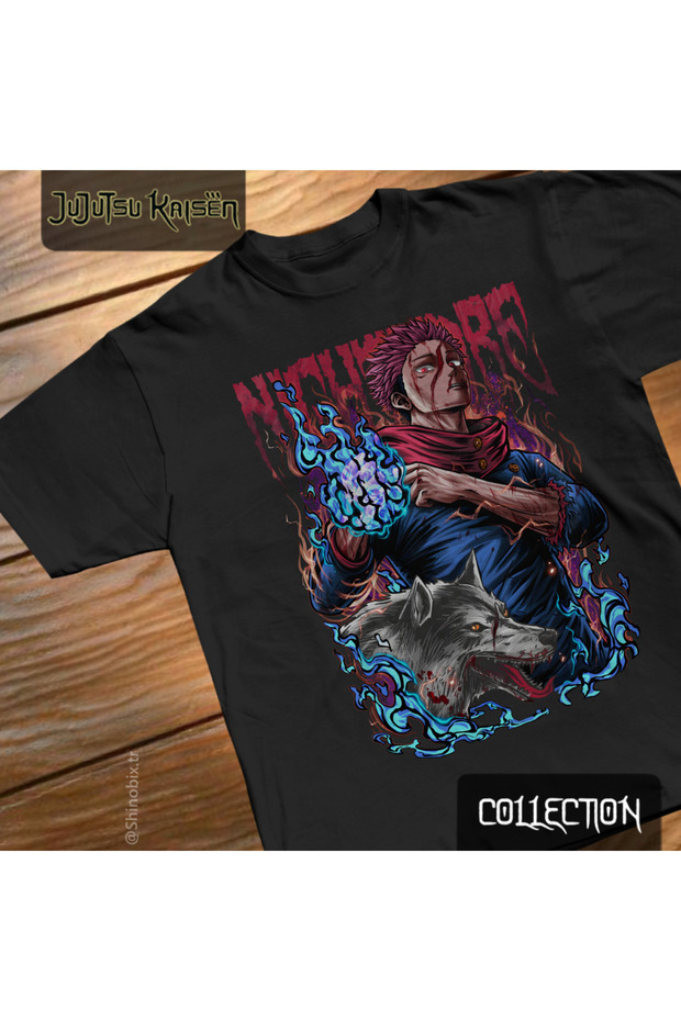 Jujutsu Kaisen Anime Itadori Yuji Nightmare Oversize T-Shirt