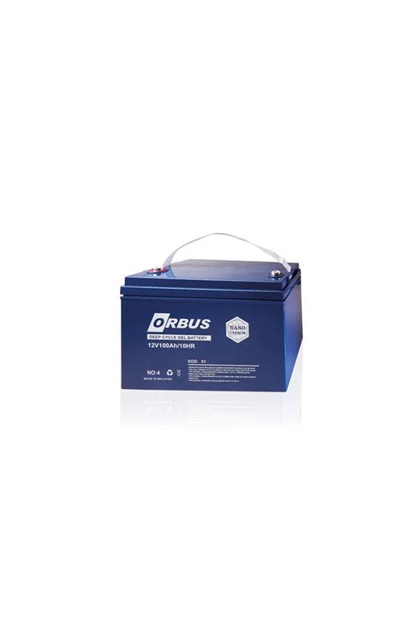 12v 100ah Nano Carbon Derin Döngü Jel Akü - 1