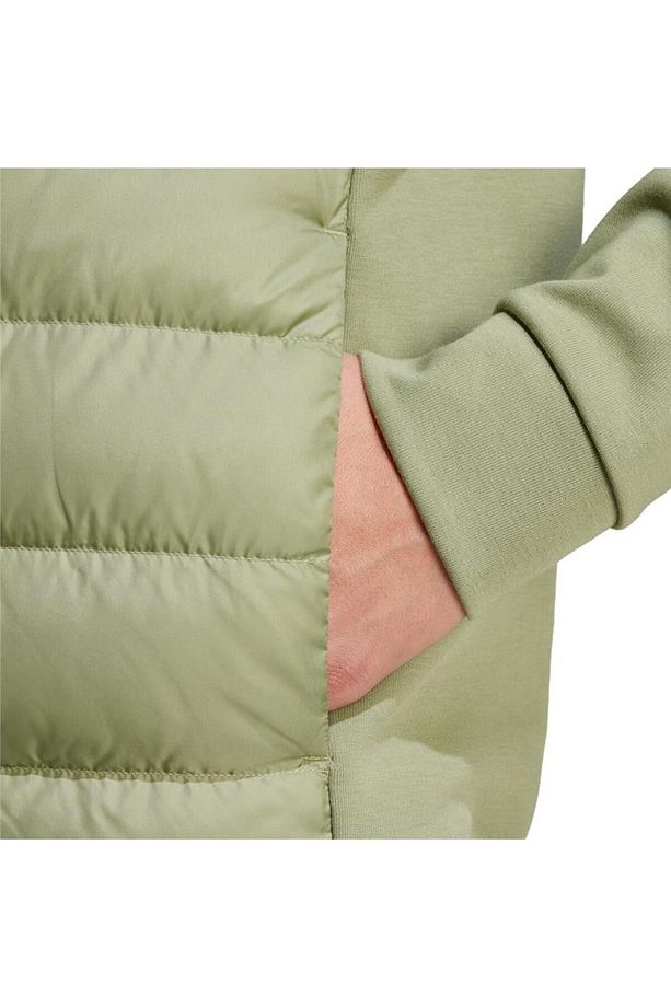 Essentials Hybrid Down Erkek Yeşil Mont (IX8915) - 6