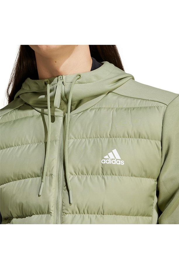 Essentials Hybrid Down Erkek Yeşil Mont (IX8915) - 5
