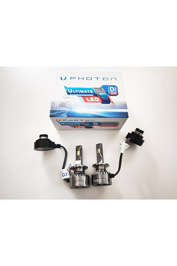 D2s Ultimate 12v-24v Led Xenon Beyaz 9500 Lümen Ballast Version - 1
