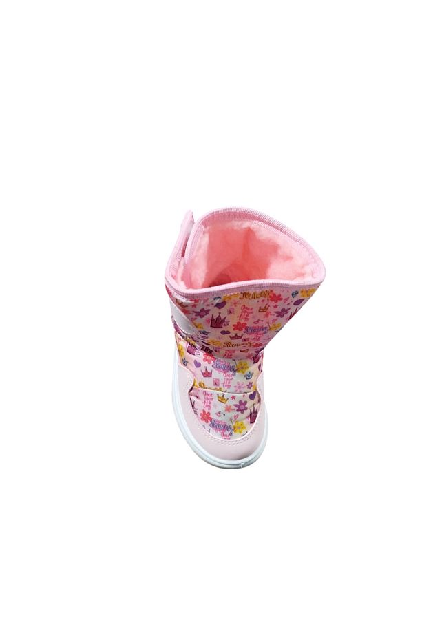 Kesti 2pr pembe kız çocuk kar botu - 4
