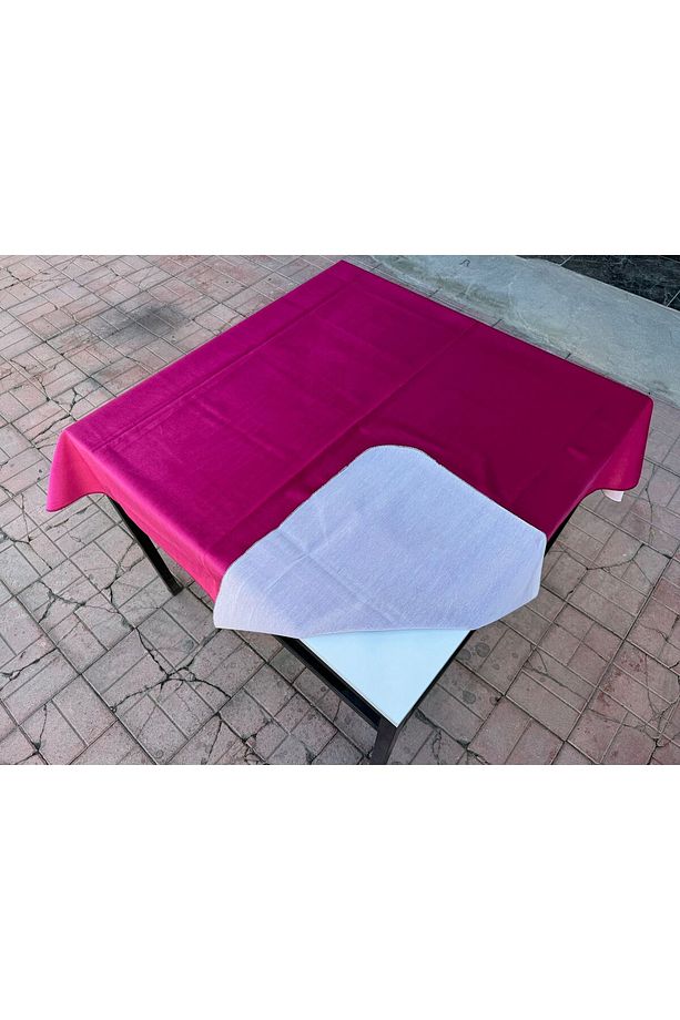 Kadife Okey Masa Örtüsü 140cmx140cm - 1