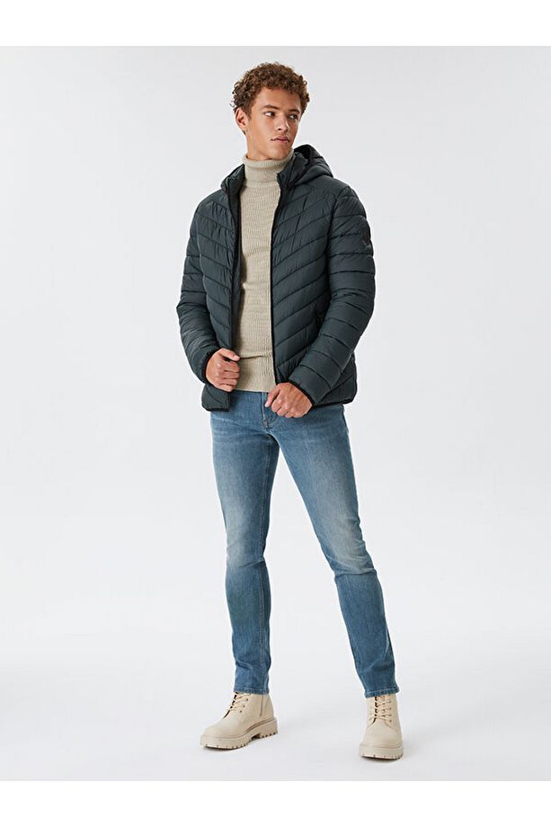 Regular Fit Erkek Mont - 4