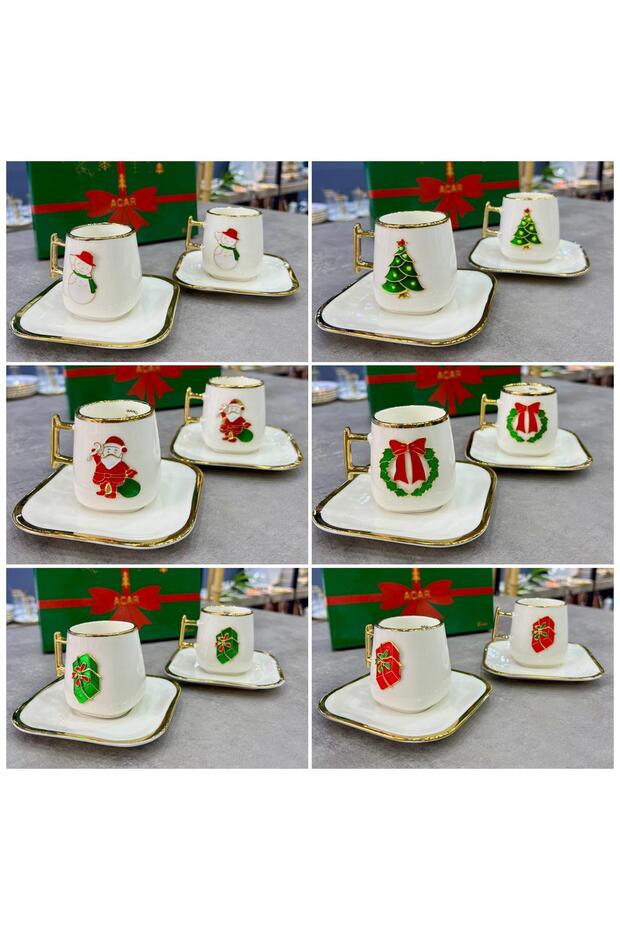 New Year Luxury Porcelain 2-Piece Cup Set Rennes