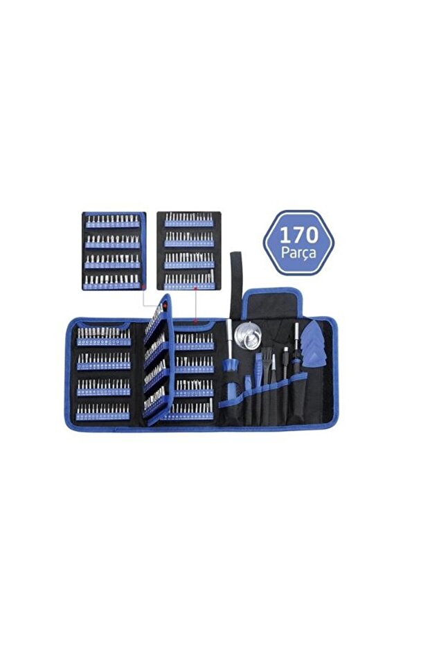 Uf-Tools 8000170 Precision Bits Tipped 170 Piece Repair Set with Bag
