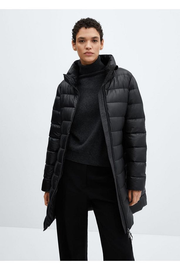 Tüy dolgulu su geçirmez anorak - 1