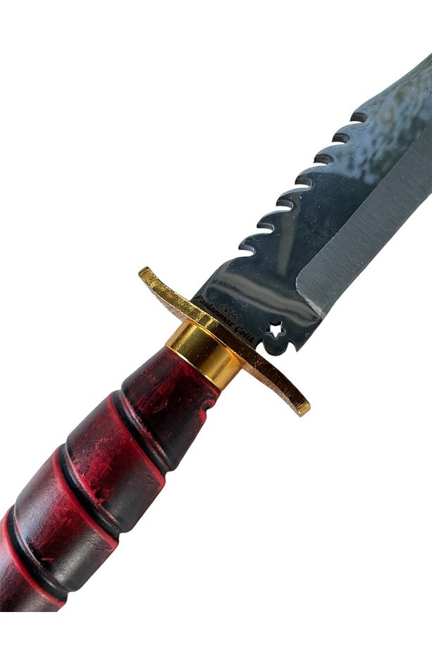 Özel Birlik Set(57 Numara Peçli Şapka-28 cm Komando Bıçak-Yarım Eldiven ) - 5