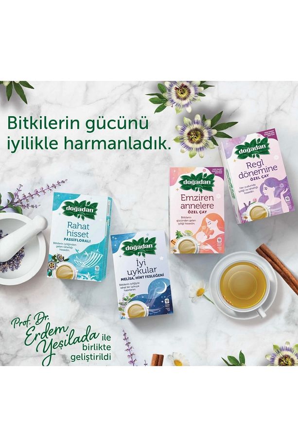 Rahat Hisset Passifloralı Poşet Çay ve Yemeğin Ardından Zencefil Nane Poşet Çay 36 Adet - 3