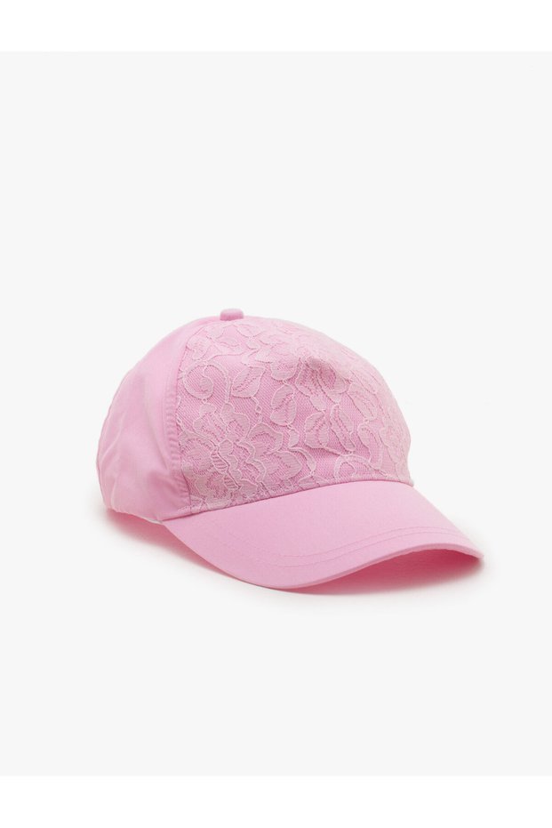 Lace Detailed Cap Hat