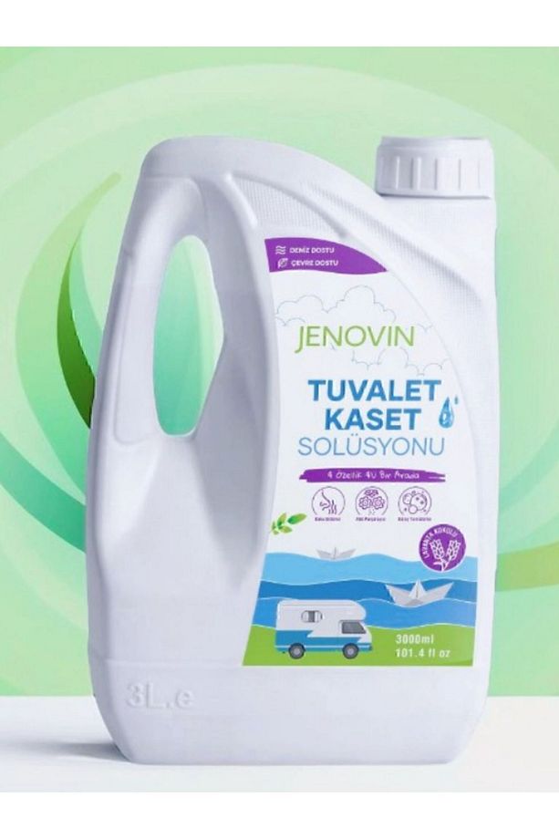Ölçek Hediyeli - Lavanta Aromalı Karavan Ve Tekne Kasetli Ve Portatif Tuvalet Wc Atık Kimyasalı 3l - 6