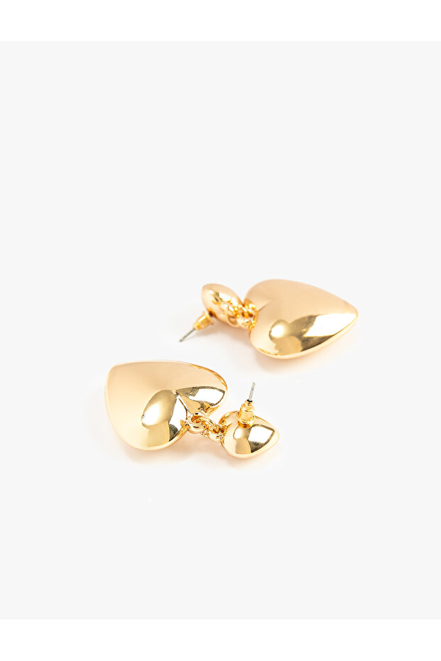 Heart Dangle Earrings - 3