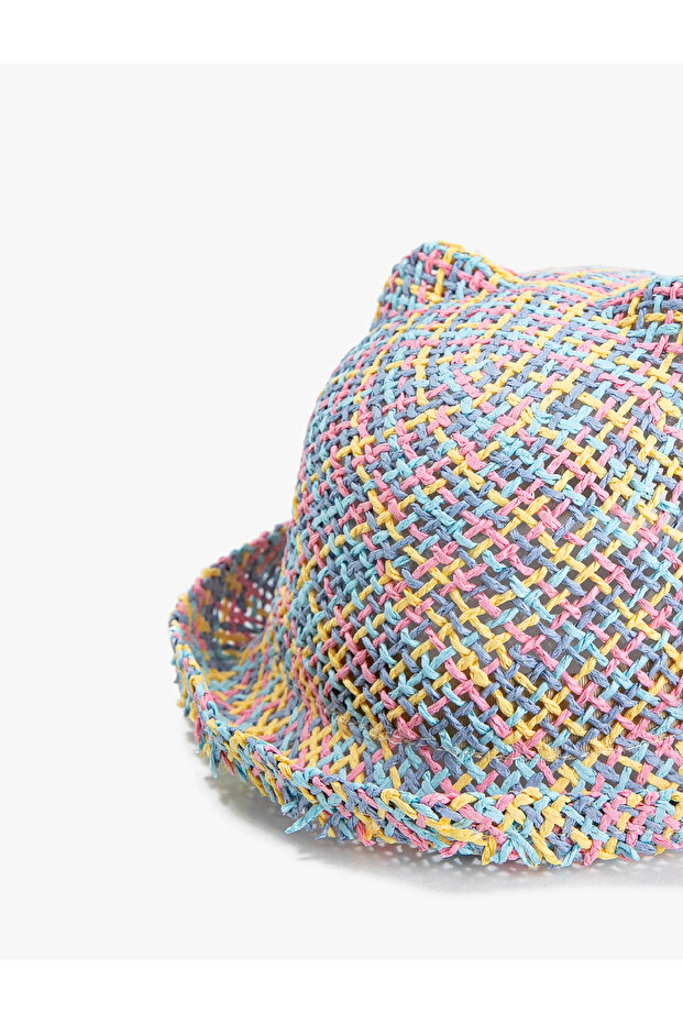 3D Fedora Straw Hat - 2