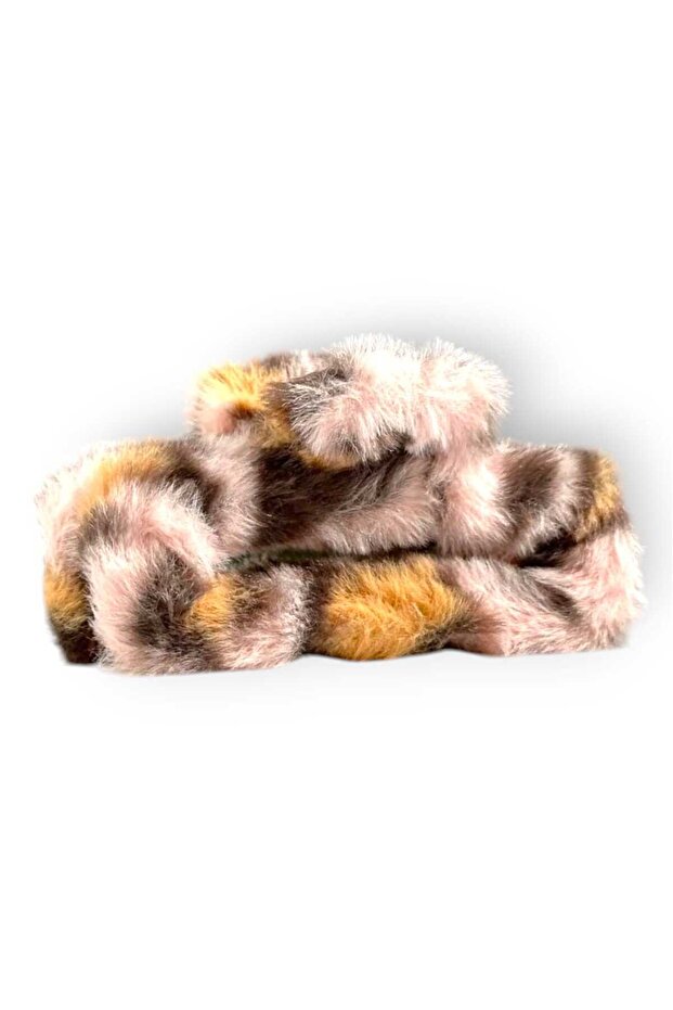 مشبك مزلاج كبير الحجم على شكل الفهد - 1