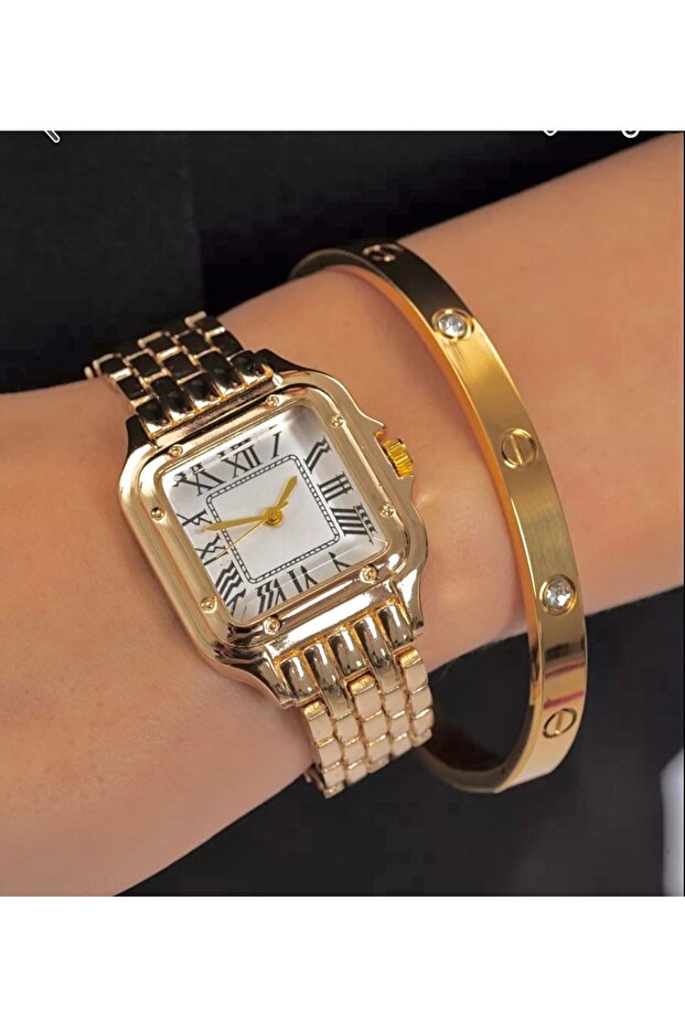 Bileklik + Analog Kol Saati - 3