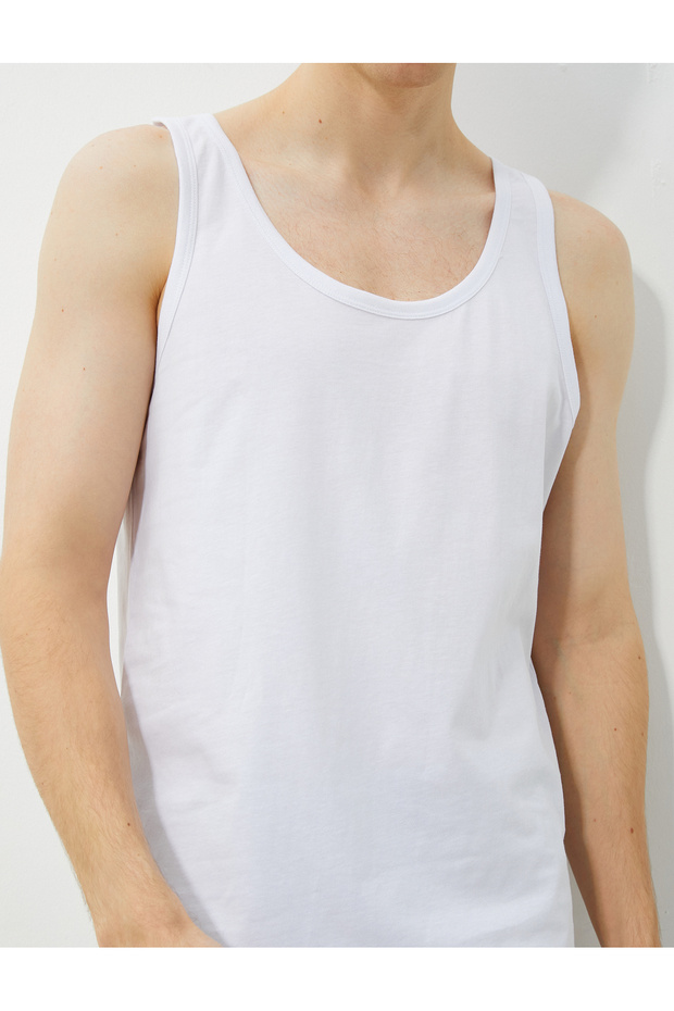 Basic Tank Top Crew Neck - 5