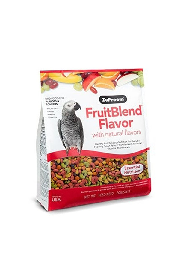 Zupreem Fruitblend Flavour Medium and Large Parrot Food - 1.58 Kg