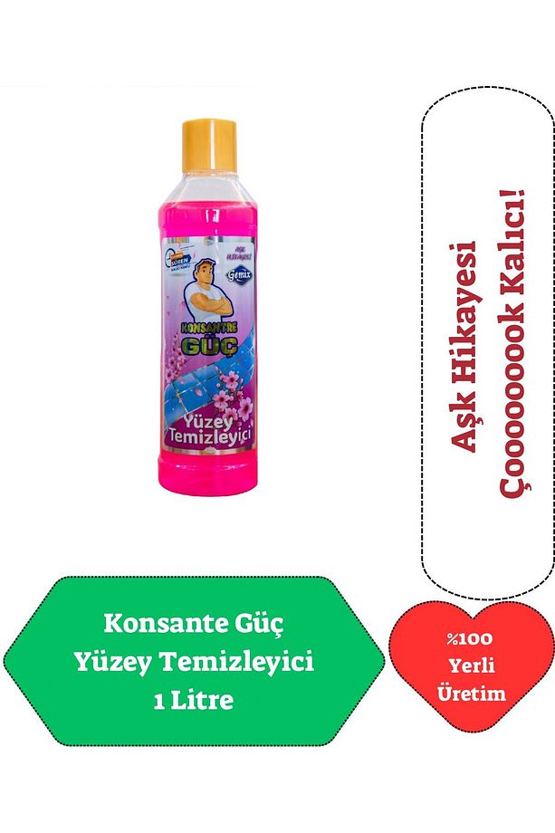 Gemix Yüzey Temizleyici Aşk Hikayesi 1 litre - 1