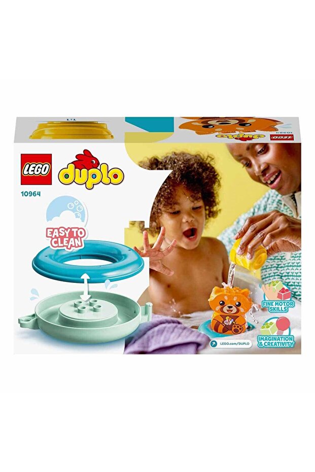 DUPLO وقت الاستحمام الأول: الباندا الحمراء العائمة - 4