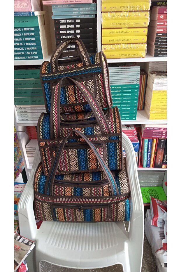 Otantik 3lü Valiz - 1