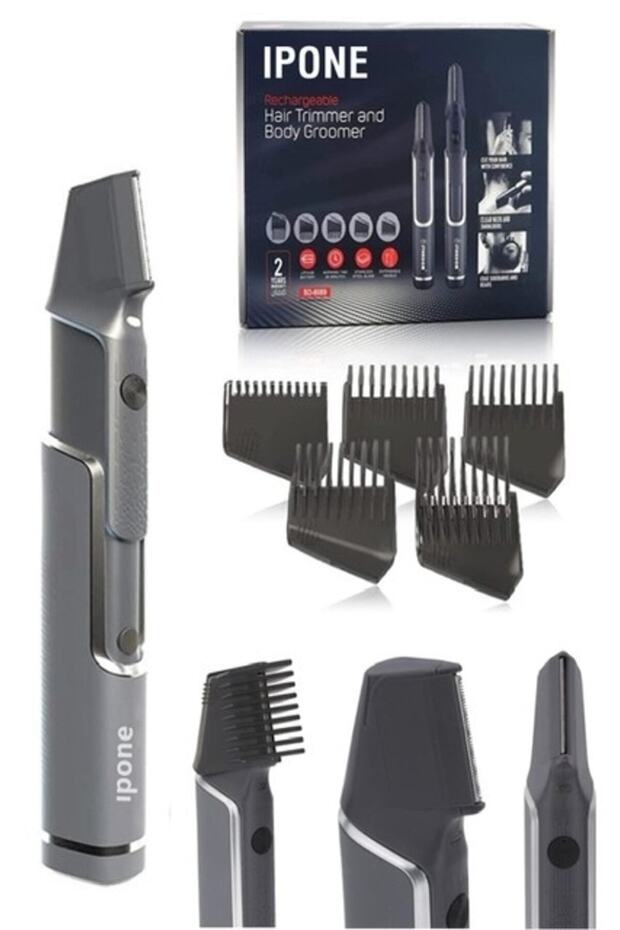 Siyah Tüy Alma Makinesi, Sakal, Ense, Vücut, Epilasyon Öncesi, , Tıraş Aracı - 5