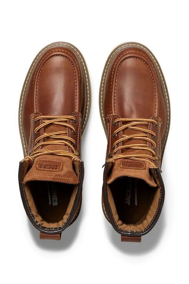 JFWALDGATE MOC LEATHER BOOT SN Hakiki Deri Eva Taban Moc Style Erkek Bot - 6