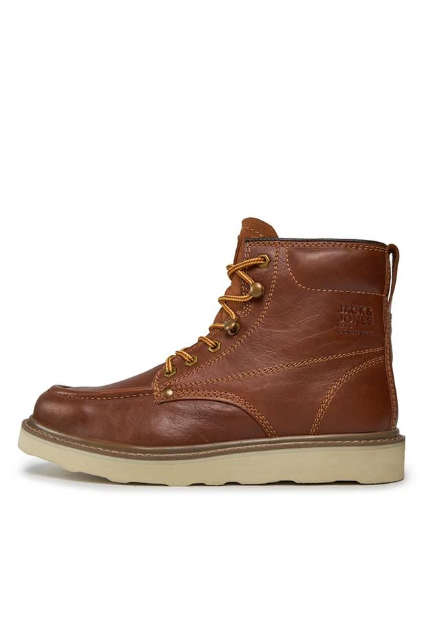 JFWALDGATE MOC LEATHER BOOT SN Hakiki Deri Eva Taban Moc Style Erkek Bot - 4