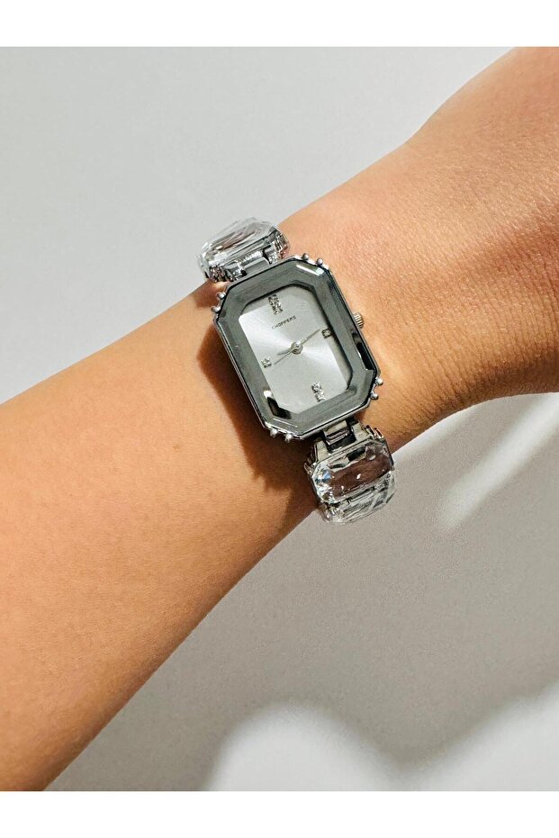 Sw Octagonal Stone Trend Women's Wristwatch