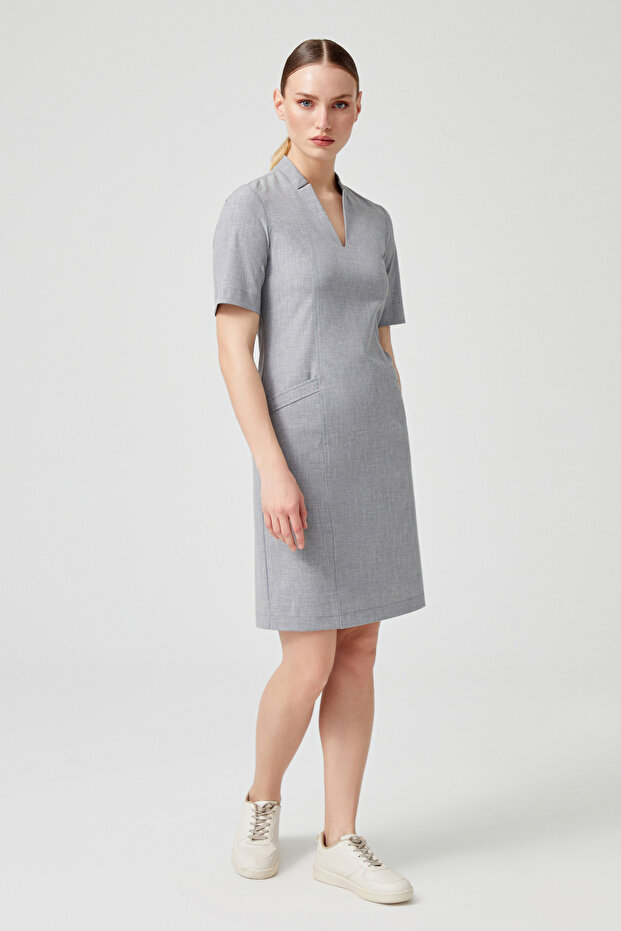 Kuplu Klasik Elbise - 1