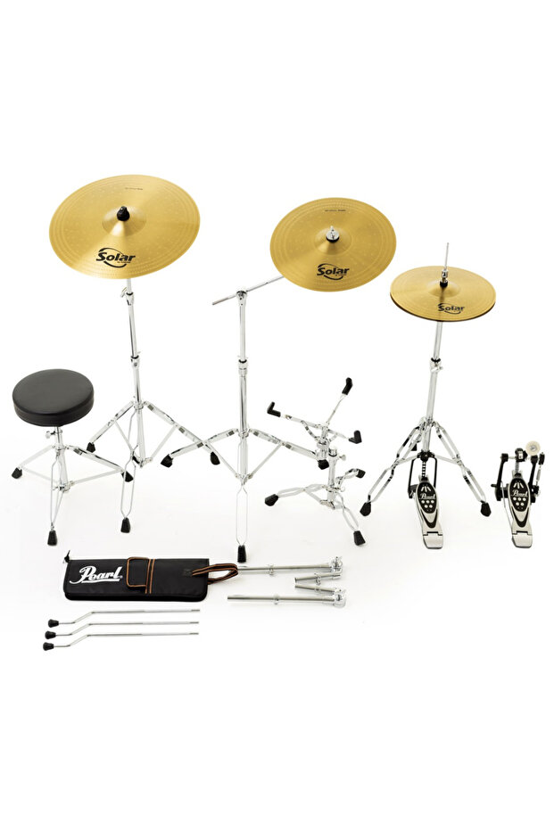 Rs505bc/c31 Roadshow Aksamlı Ve Zilli Akustik Davul Seti - 2