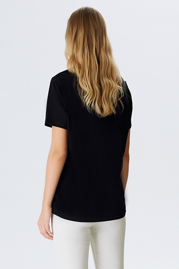 Pul İşlemeli T-shirt - 3