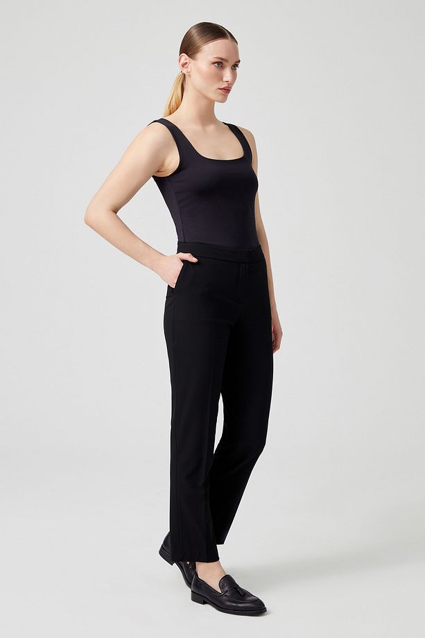 Boru Paça Klasik Pantolon - 3