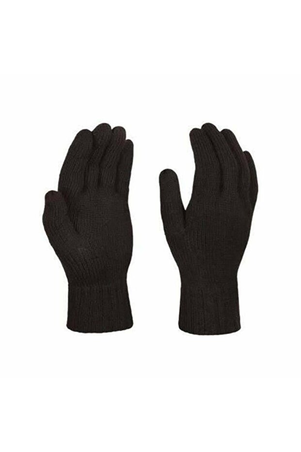 Plain Black Winter Gloves