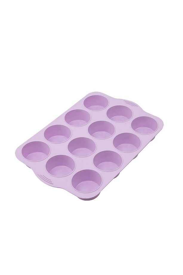 SL30 12'lı Silindir Muffın Kuru Pasta ve Kek Kalıpları - 3