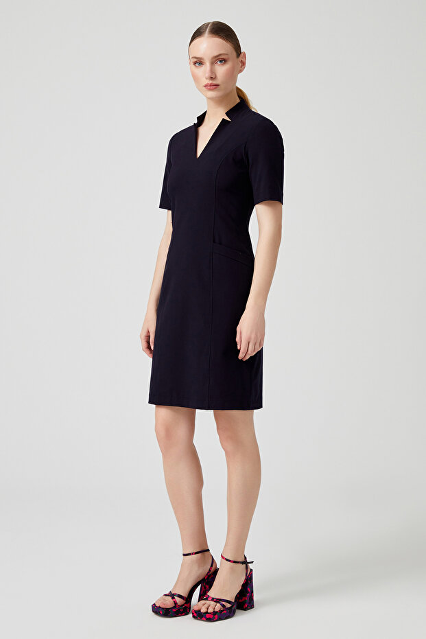 Kuplu Klasik Elbise - 1