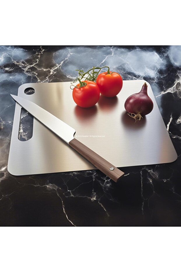 Stainless Steel Premium Cutting Board - Size 304 Steel Hygienic and Durable