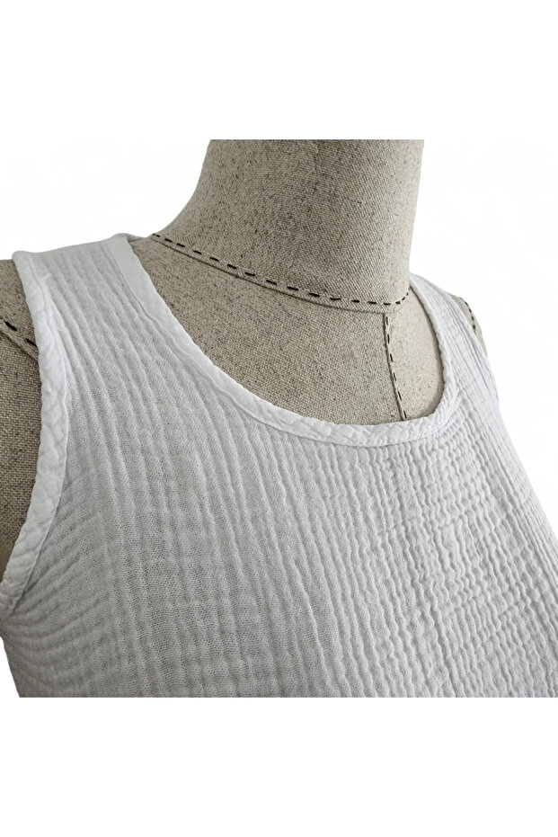 بلوزة صدف بيضاء - 2