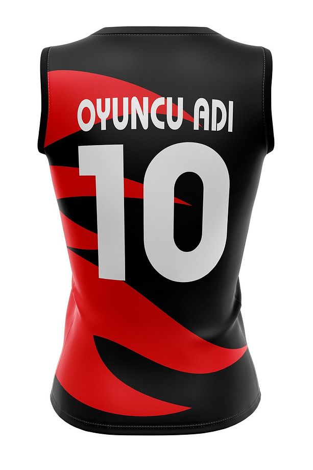 Voleybol Forması Model 714 - Kişiye Özel Isim Ve Numara Yazılabilir, Dijital Baskı Tasarım Tek Üst - 2