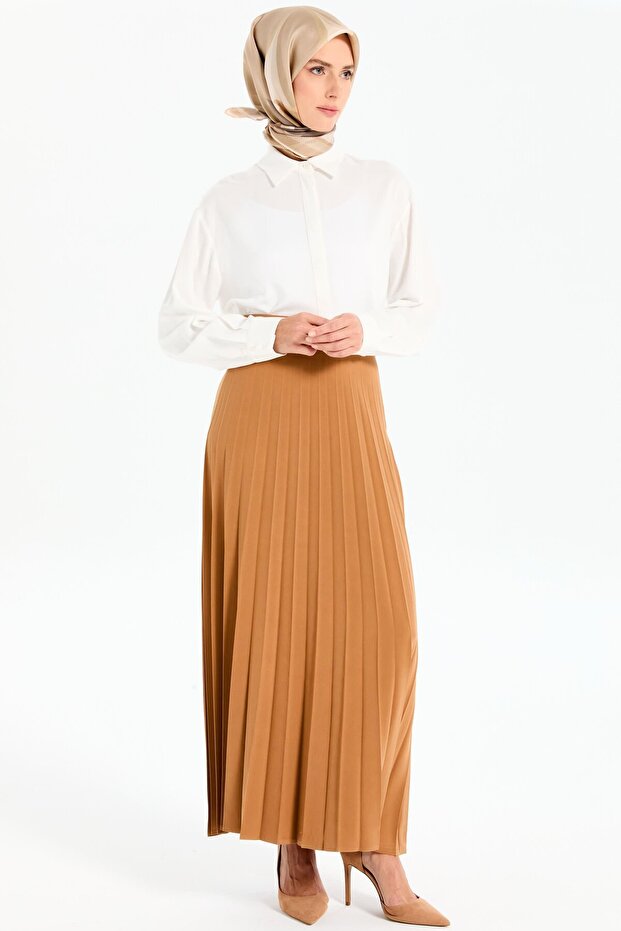 Plisoley Etek - Camel - 2