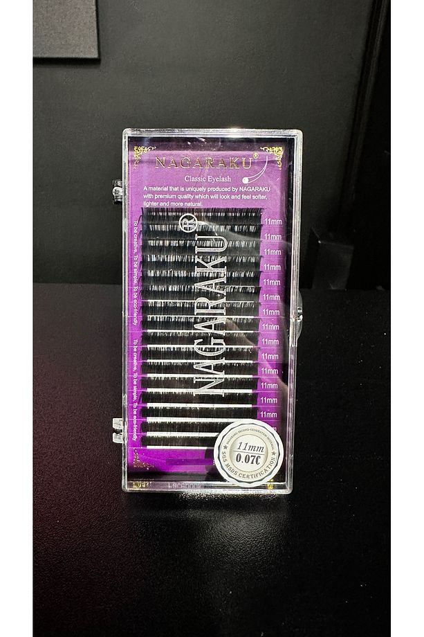 Nagaraku Ipek Kirpik 11mm 0,07c - 1