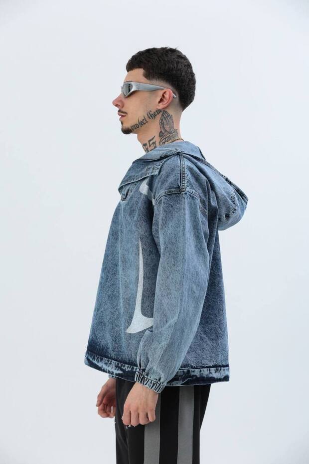 Oversize Unisex Kot Sweatshirt - 6