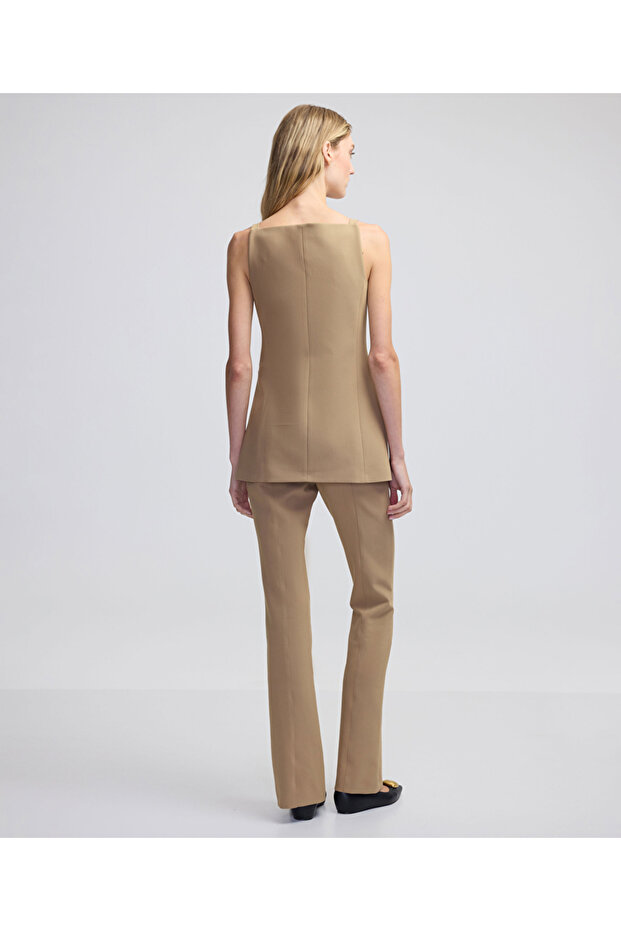 Düğme aksesuarlı bluz - 7