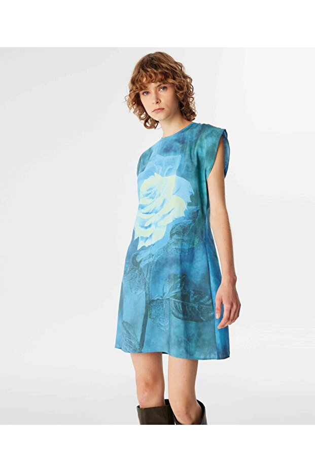 GÖRSEL BASKILI ELBİSE - 2