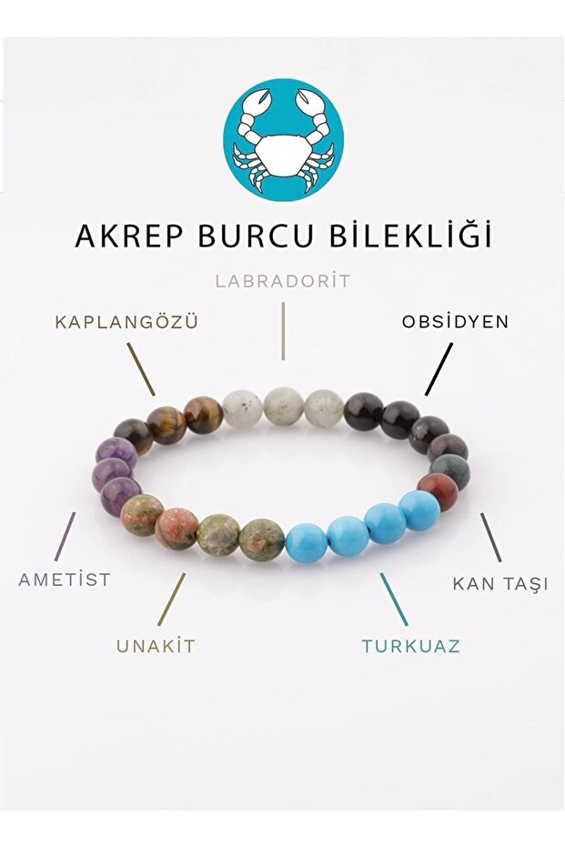 Natural Stone Bracelet from Scorpio Stones