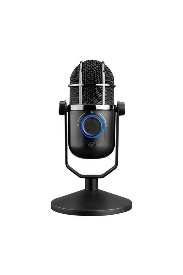M3plus Mdrıll Dome Plus Siyah Usb 96khz 24bit Hd 2tip Kayıt 3,5mm Ses Kontrol Ledli Mikrofo - 1